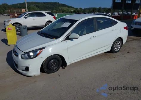2013 Hyundai Accent Gls из США, поврежденный, VIN KMHCT4AE8DU398994